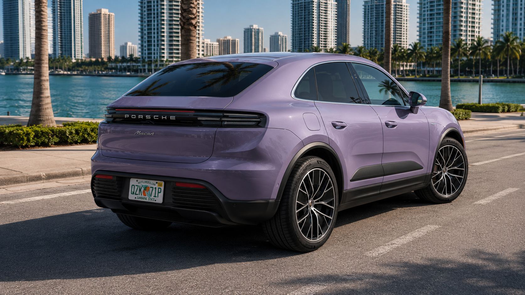 2026 Porsche Macan Electric rental in Miami