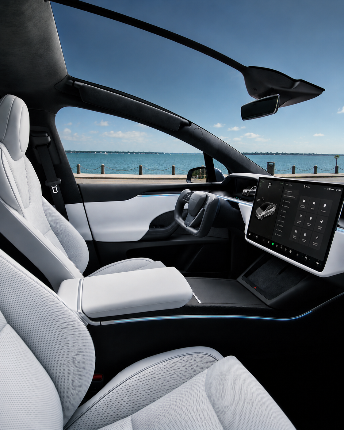 2025 Tesla Model X rental in Miami