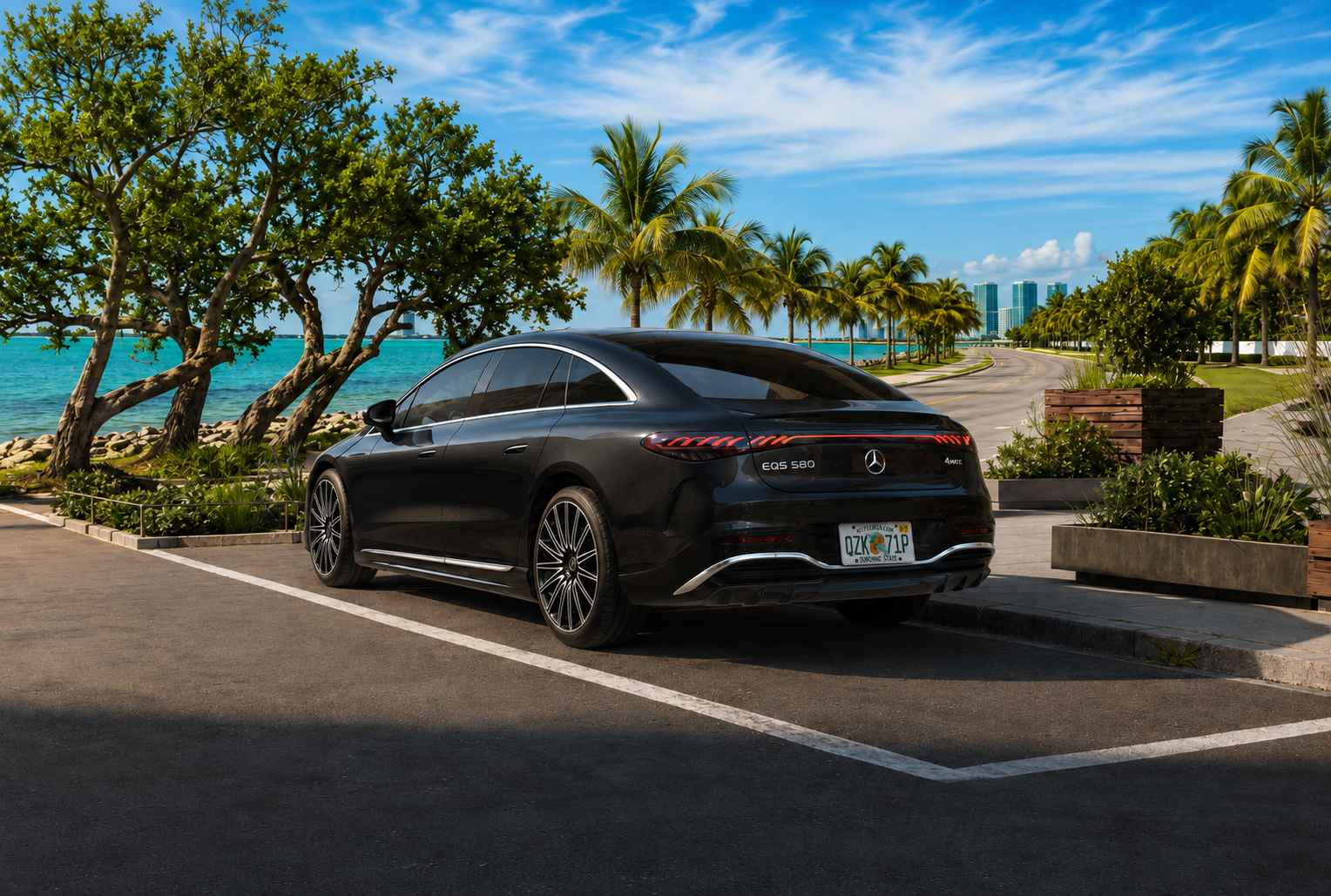 2026 Mercedes-Benz EQS rental in Miami